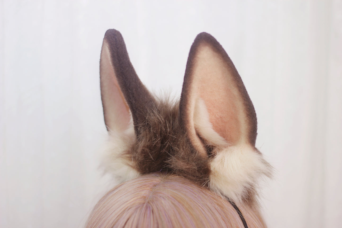 Nutmeg the Bunny - Hazelnut Brown Bunny Ears & Tail