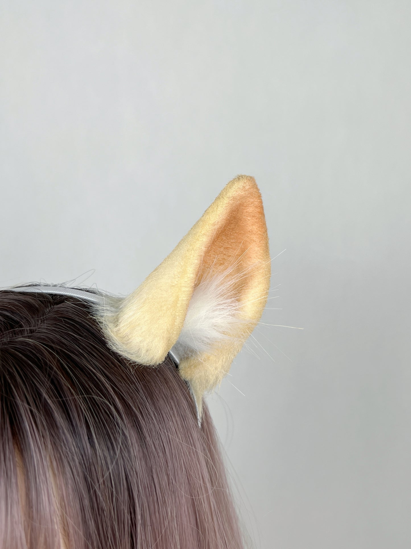 Arknights - Mlynar Faux Fur Animal Ears Kemonomimi