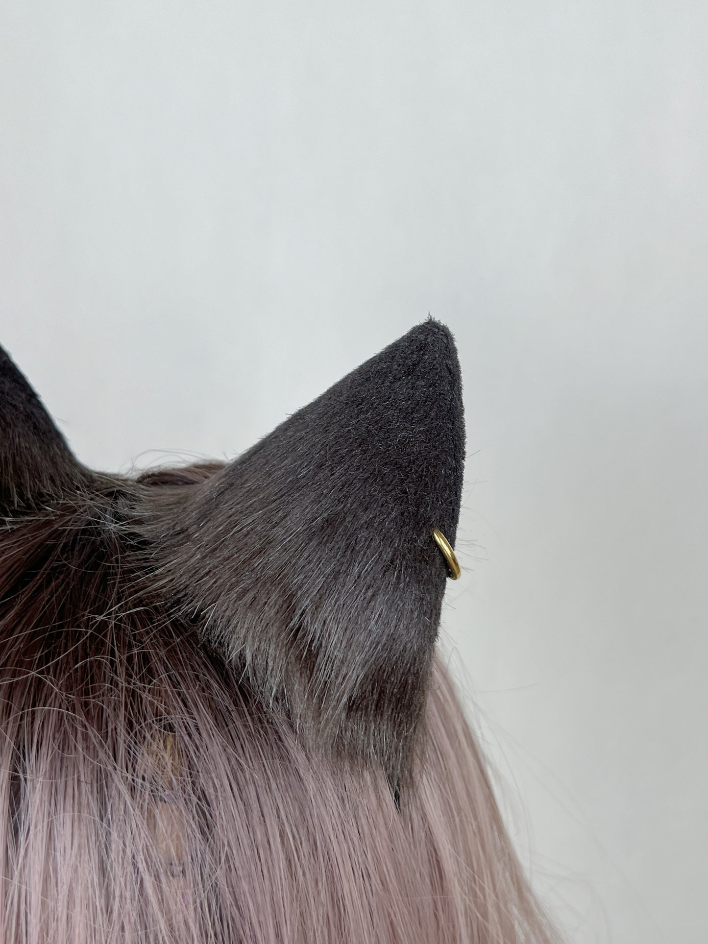 Arknights - Skyfire Faux Fur Animal Ears Kemonomimi