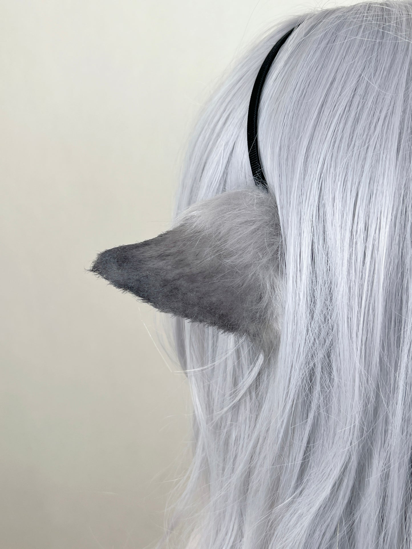 Arknights - Lessing Faux Fur Animal Ears Kemonomimi