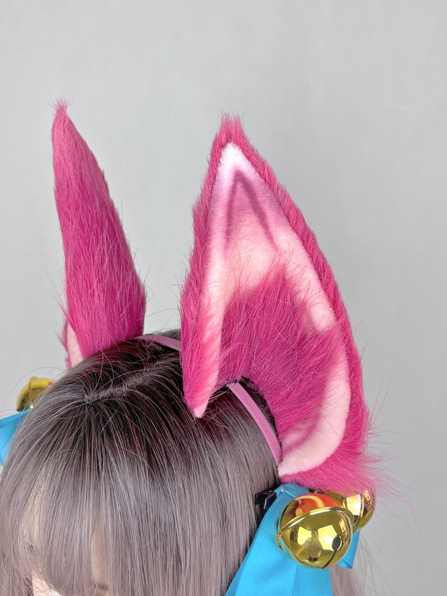 League of Legends - Spirit Blossom Ahri Faux Fur Animal Ears Kemonomimi