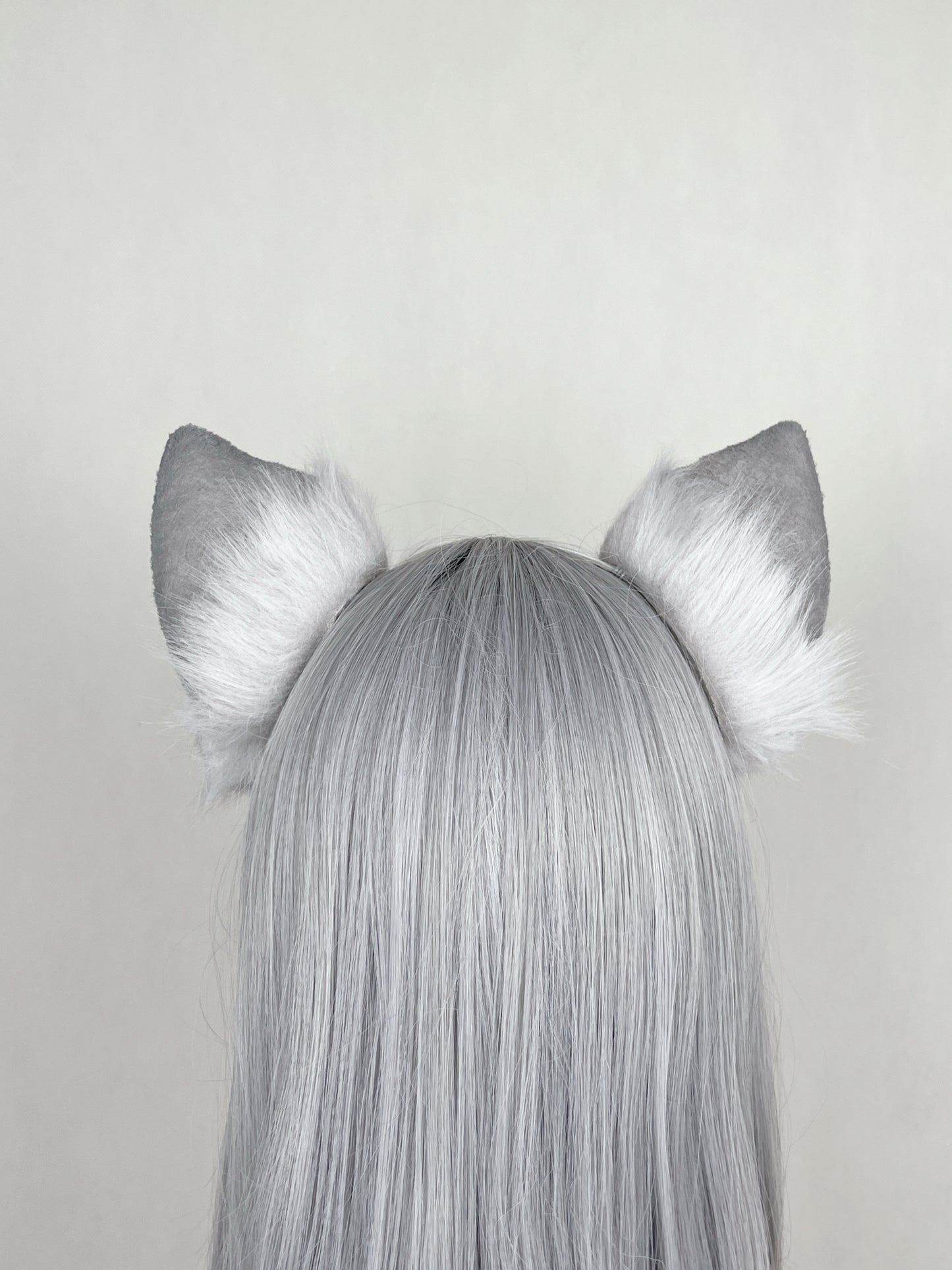 Blue Archive - Sunaookami Shiroko Faux Fur Animal Ears Kemonomimi