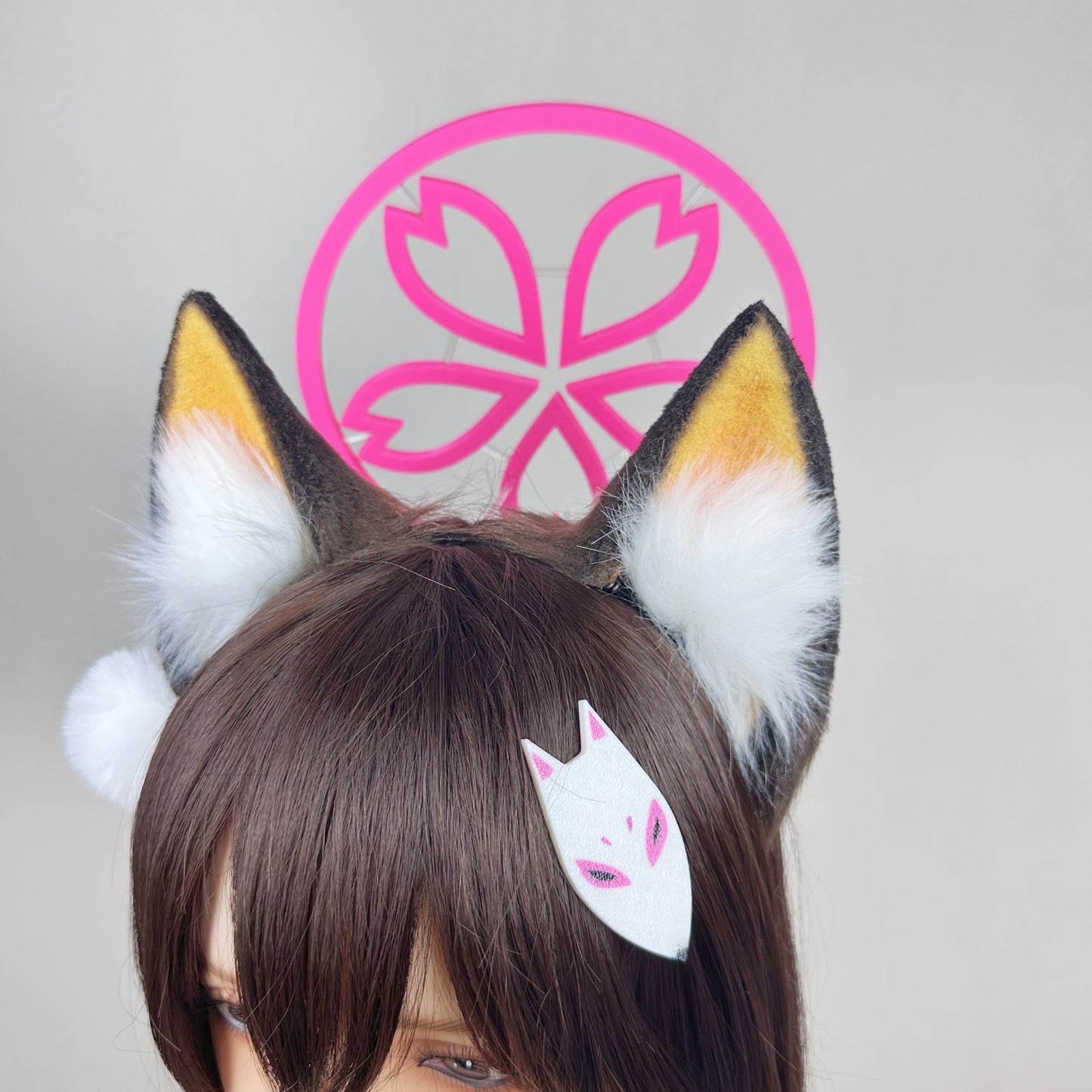 Blue Archive - Kuda Izuna Faux Fur Animal Ears Kemonomimi