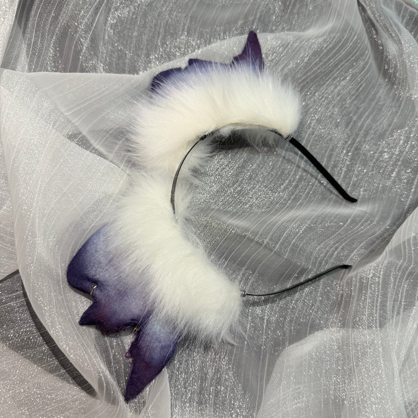 Mauve the Mermaid Cat Faux Fur Animal Ears Kemonomimi