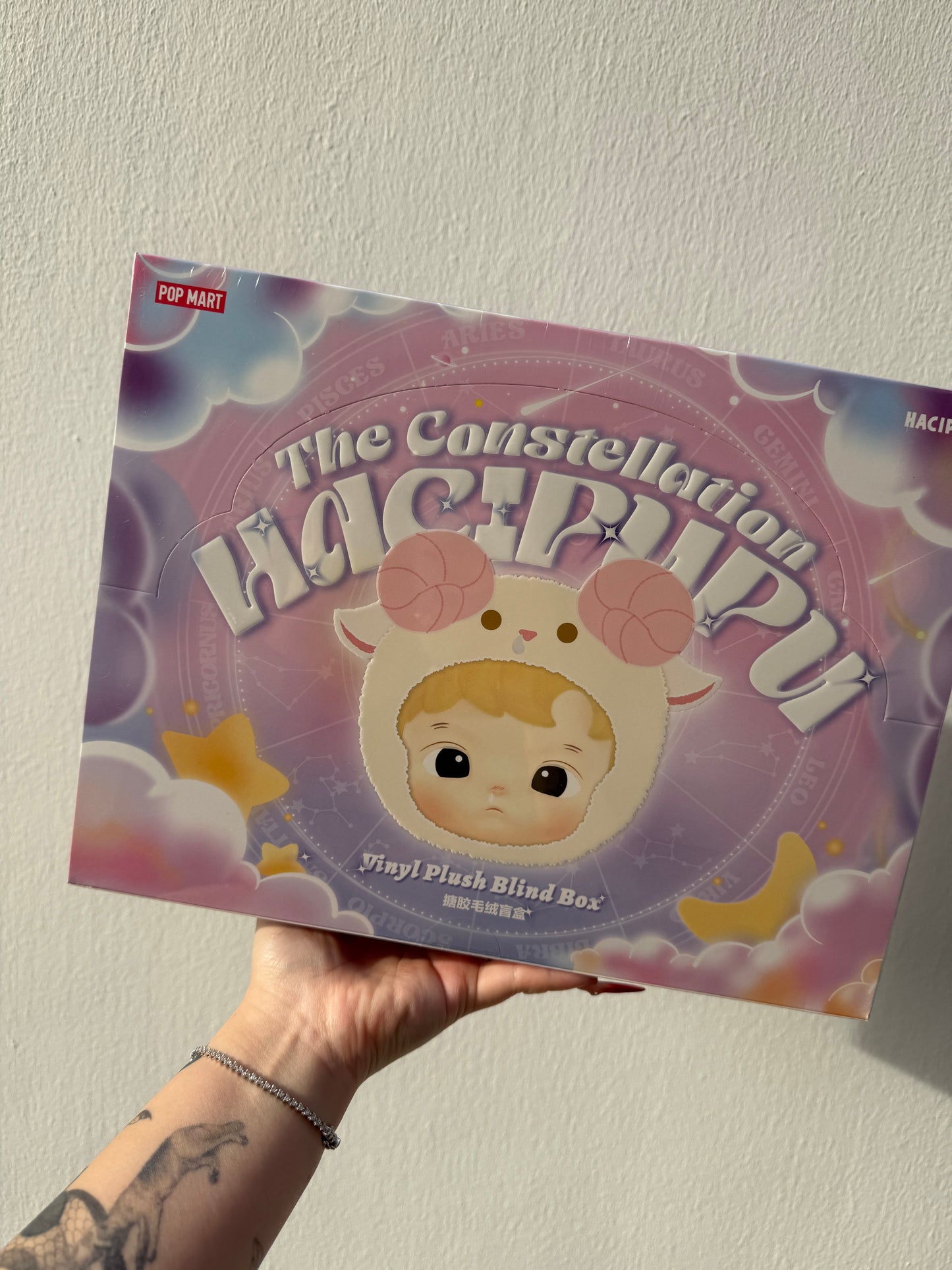 POP MART HACIPUPU The Constellation Series-Vinyl Plush Blind Box
