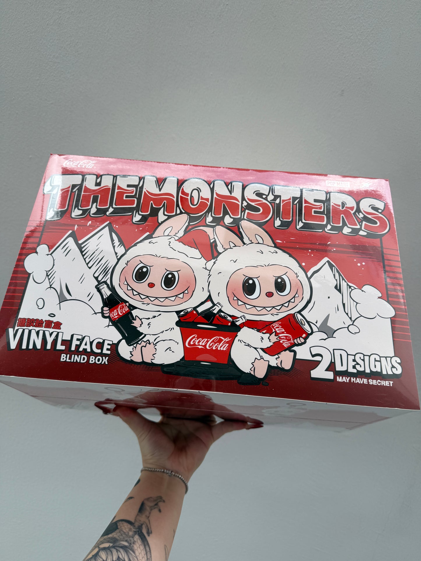 POP MART THE MONSTERS COCA-COLA SERIES-Vinyl Face Blind Box