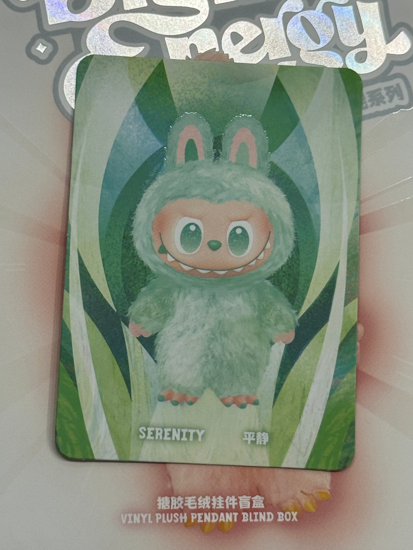 POP MART THE MONSTERS Big into Energy Series-Vinyl Plush Pendant Blind Box
