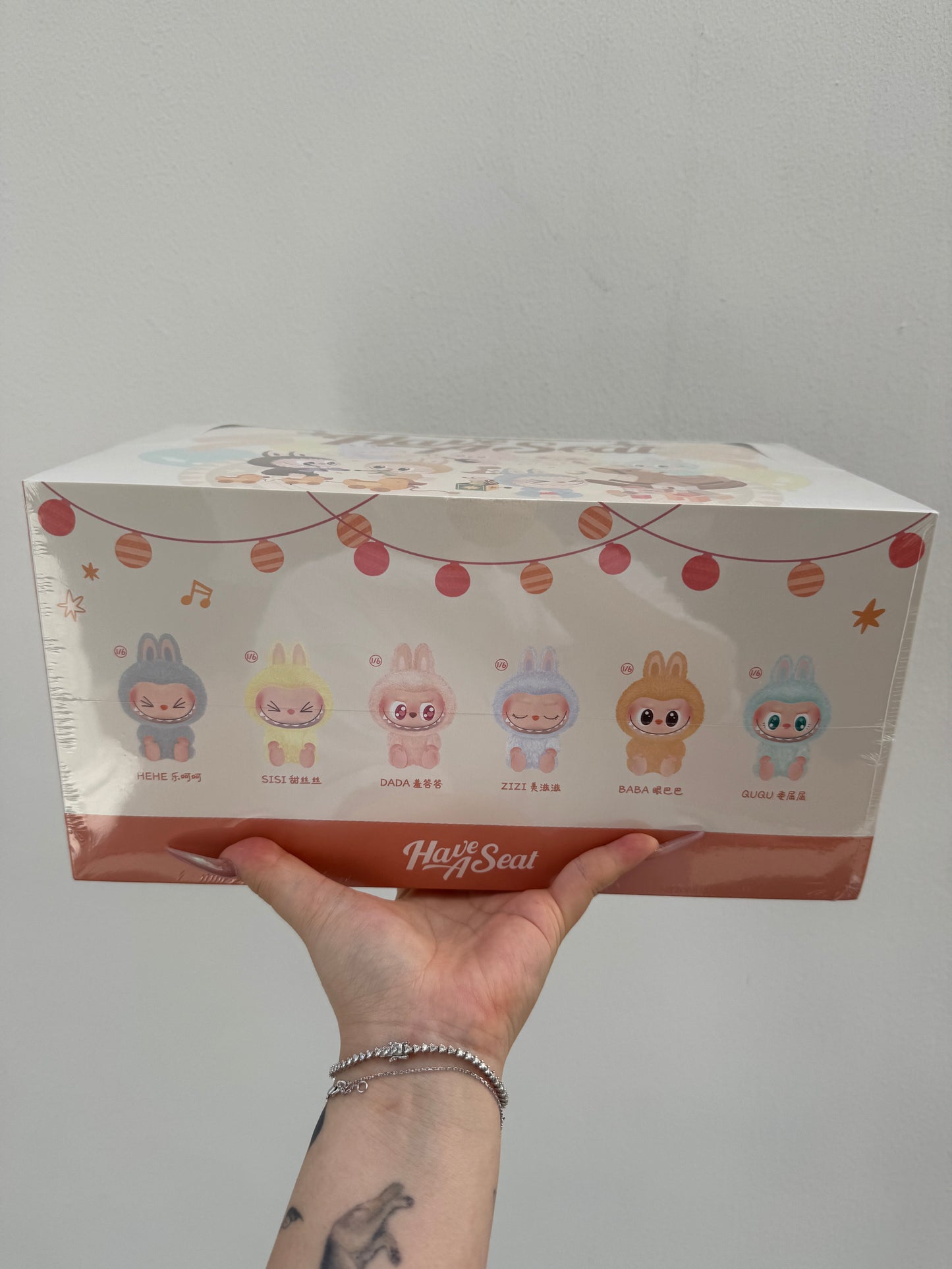 POP MART THE MONSTERS - Have a Seat Vinyl Plush Blind Box Labubu