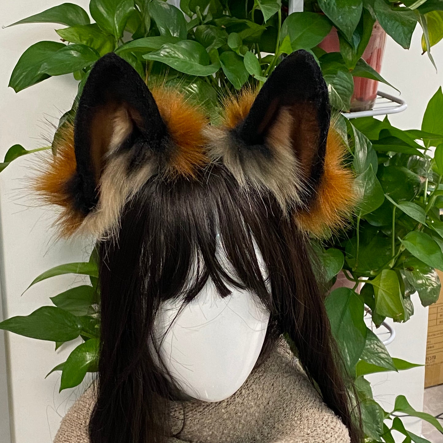 Peter the German Shepherd Faux Fur Animal Ears Kemonomimi
