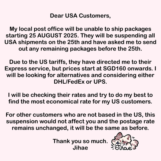 Tariffs for US Customers