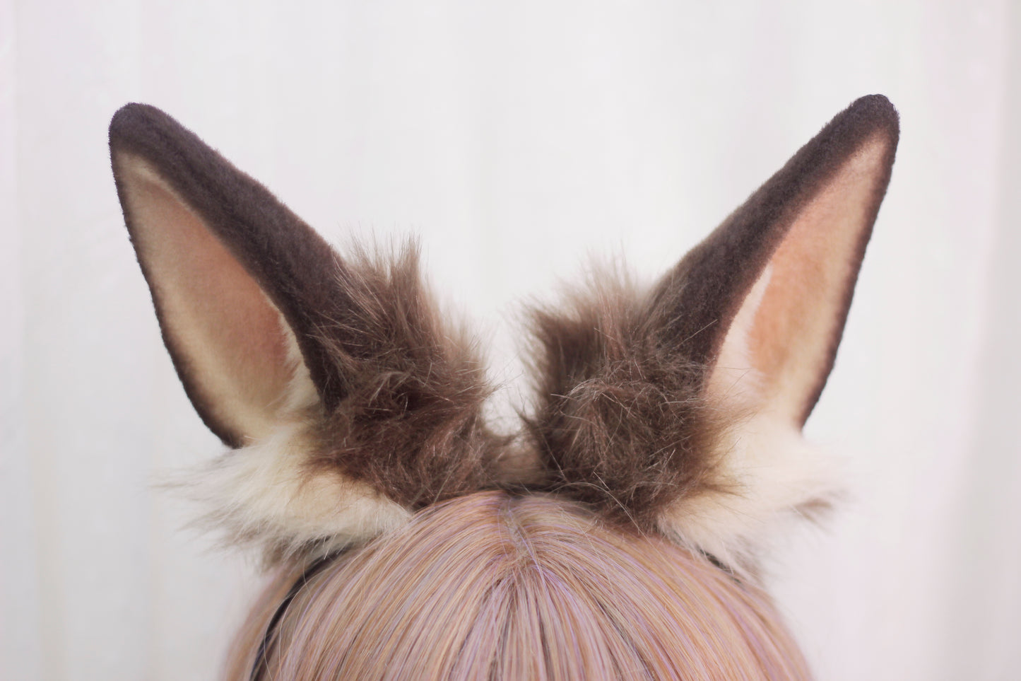 Nutmeg the Bunny - Hazelnut Brown Bunny Ears & Tail