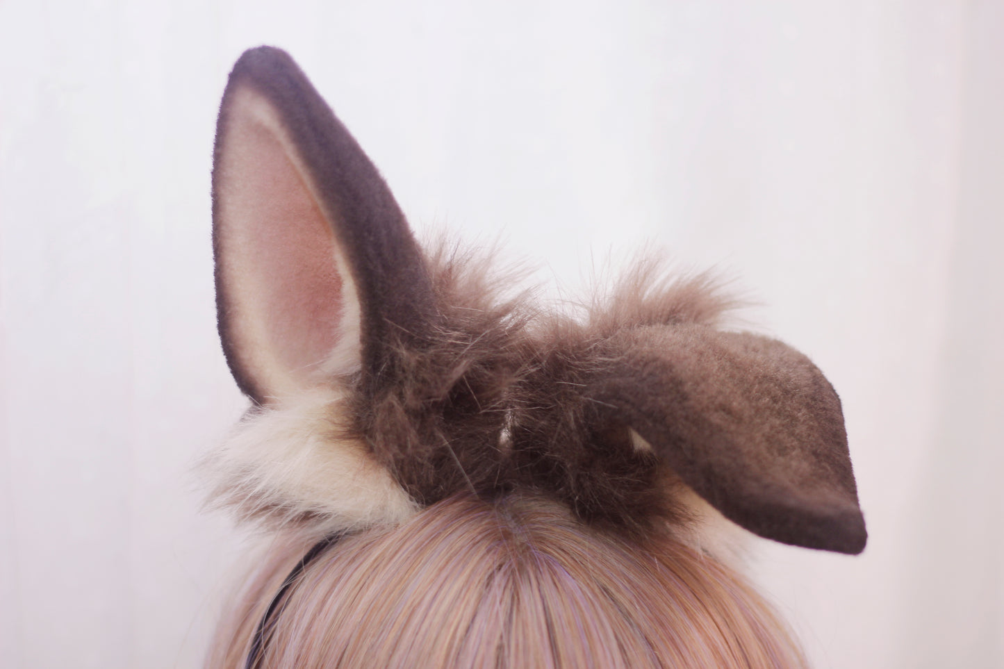 Nutmeg the Bunny - Hazelnut Brown Bunny Ears & Tail