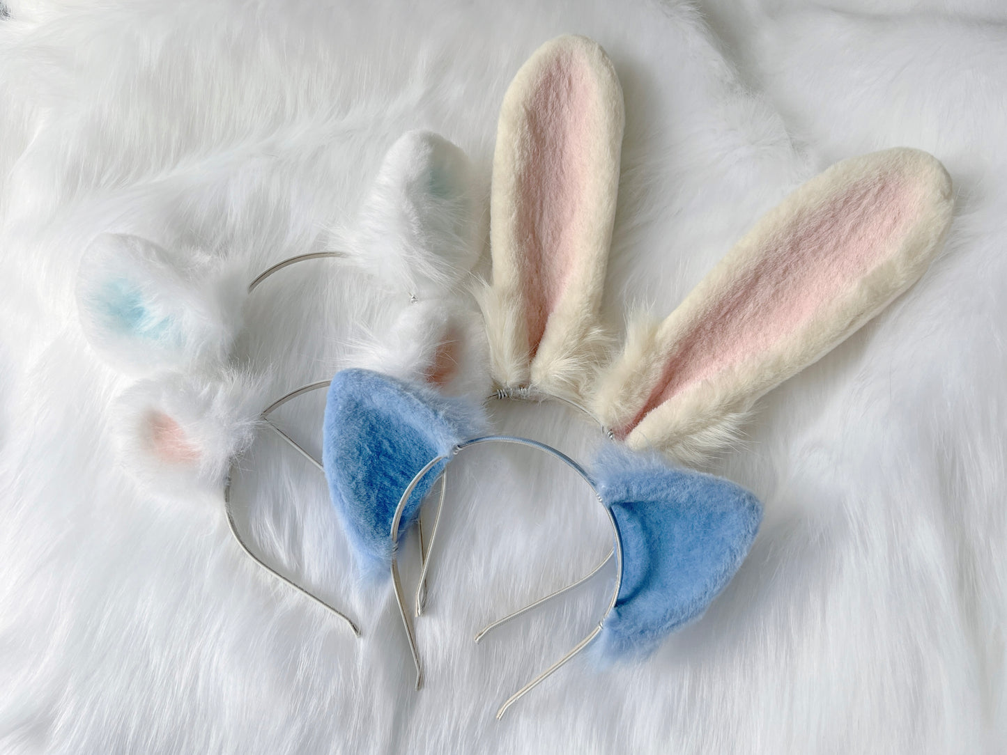 Chiikawa - Usagi Rabbit Ears Faux Fur Animal Ears Kemonomimi