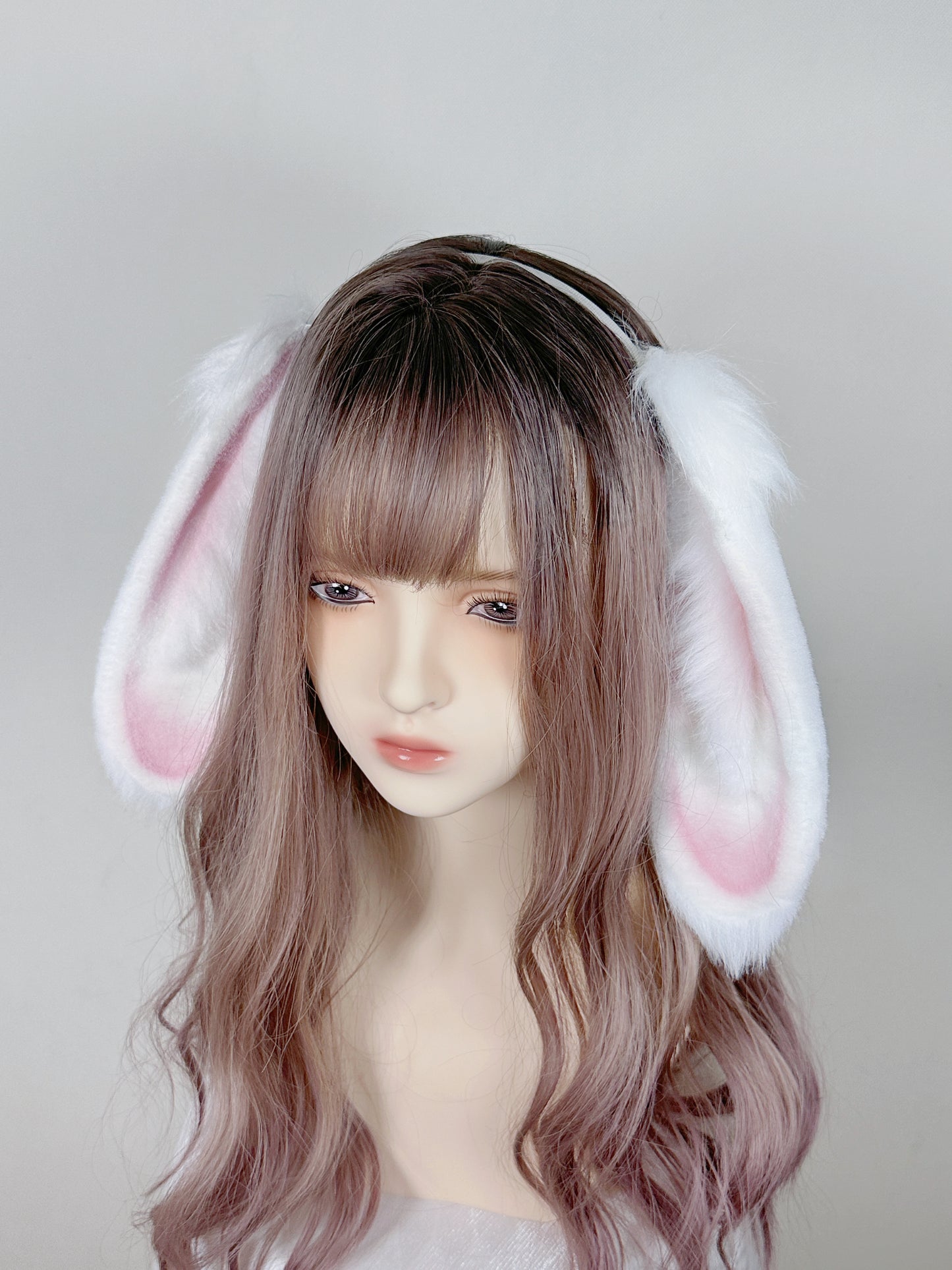 Dai Hao Yuan (Ashes Of The Kingdom) - Yuan Ji Lop Eared Rabbit Faux Fur Animal Ears Kemonomimi (WHITE)