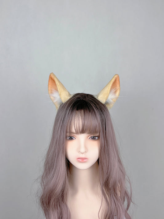 Arknights - Mlynar Faux Fur Animal Ears Kemonomimi