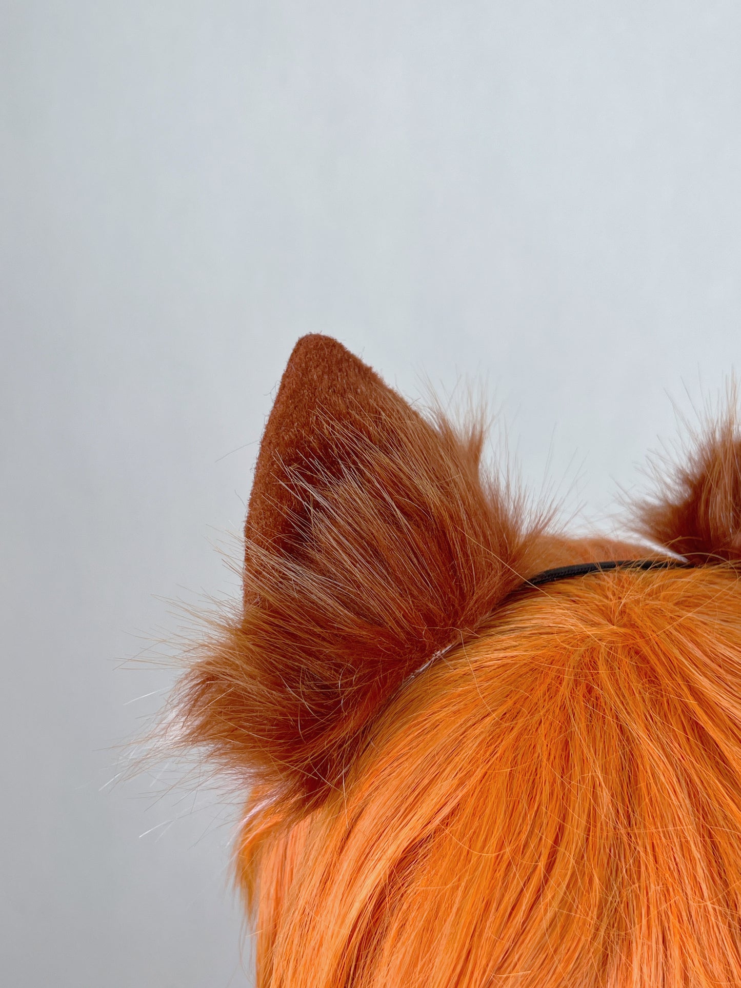 Haikyu - Shōyō Hinata Cat Boy Ears Faux Fur Animal Ears Kemonomimi Red Cat