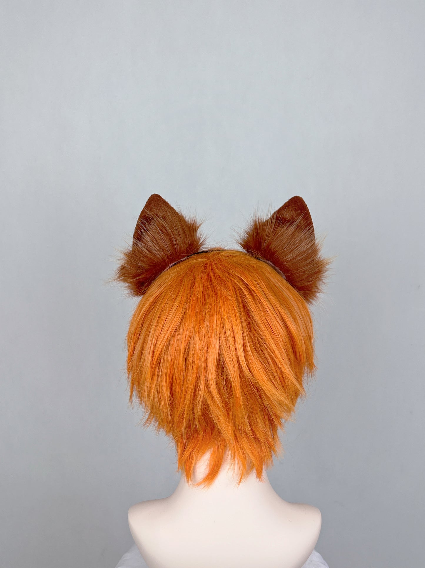 Haikyu - Shōyō Hinata Cat Boy Ears Faux Fur Animal Ears Kemonomimi Red Cat