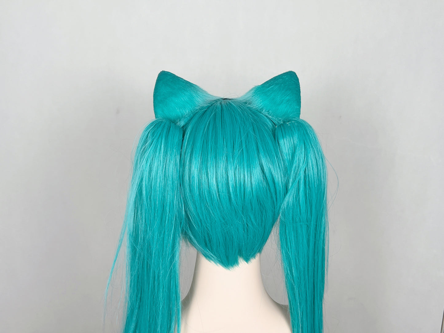 VOCALOID - Hatsune Miku Cat Girl Faux Fur Animal Ears Kemonomimi (Light Green Version)
