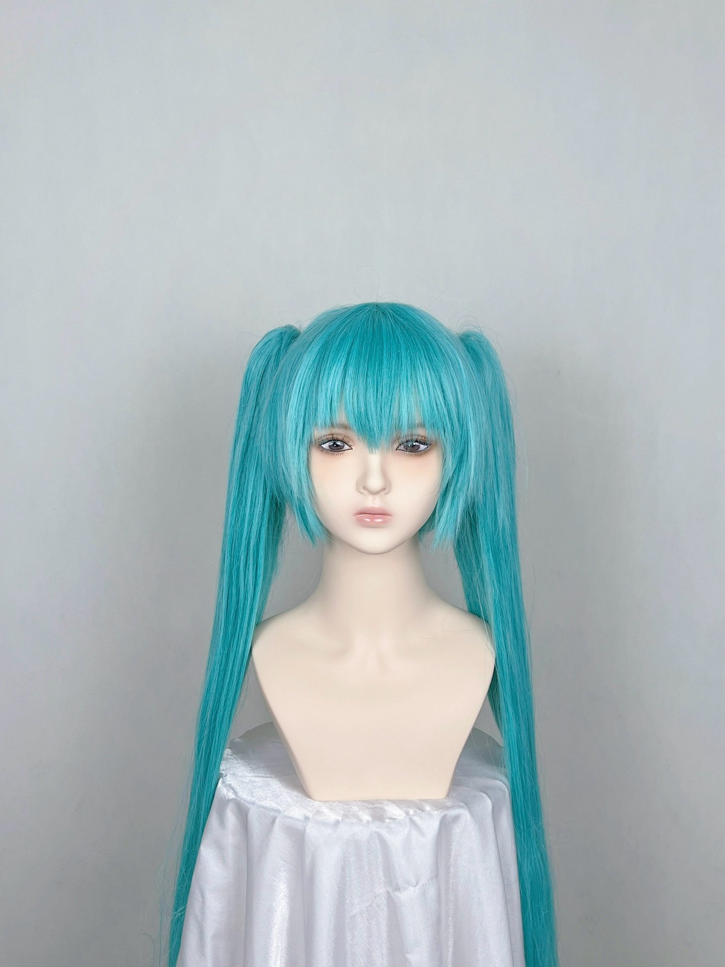 VOCALOID - Hatsune Miku Cat Girl Faux Fur Animal Ears Kemonomimi (Water Green Version)
