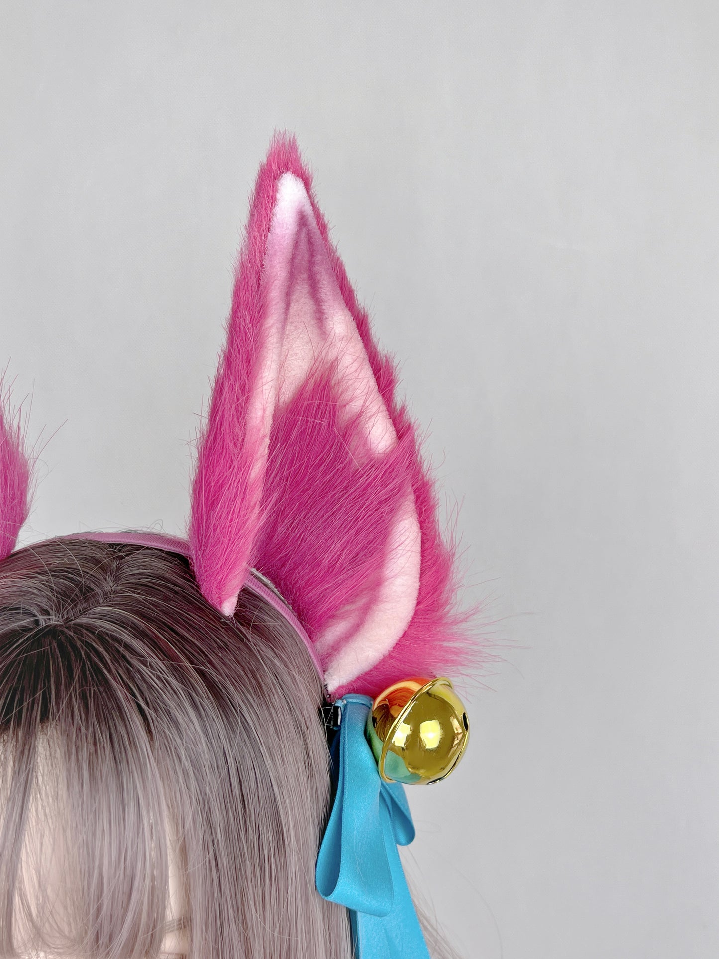 League of Legends - Spirit Blossom Ahri Faux Fur Animal Ears Kemonomimi