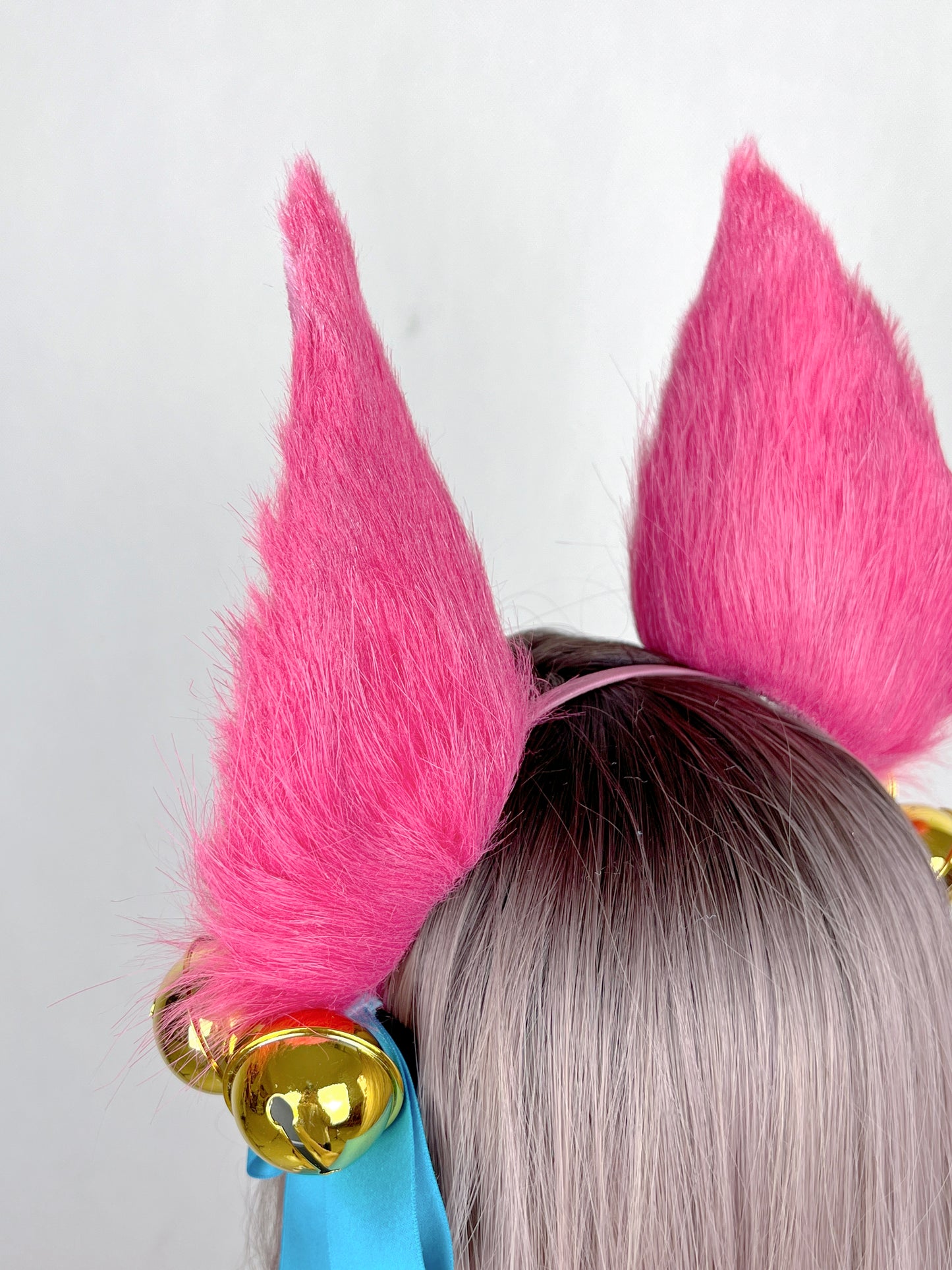 League of Legends - Spirit Blossom Ahri Faux Fur Animal Ears Kemonomimi
