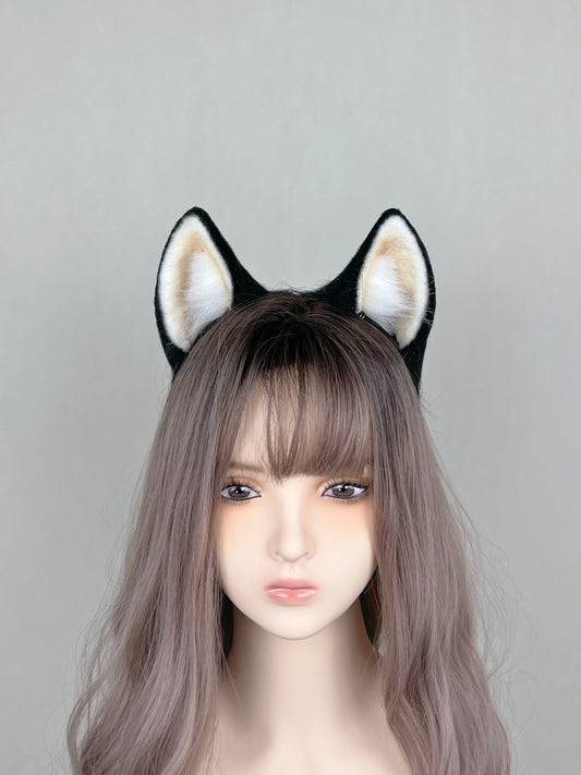 Arknights - Saga Faux Fur Animal Ears Kemonomimi