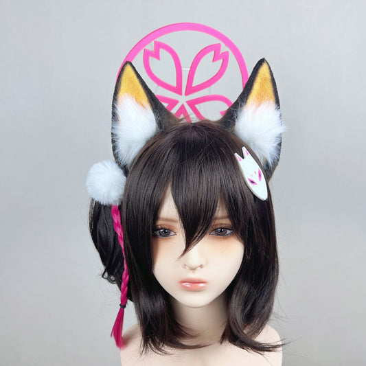 Blue Archive - Kuda Izuna Faux Fur Animal Ears Kemonomimi