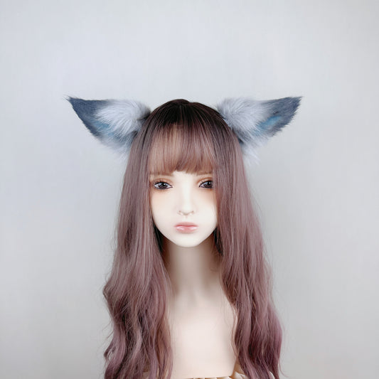 Arknights - Lappland the Decadenza Faux Fur Animal Ears Kemonomimi