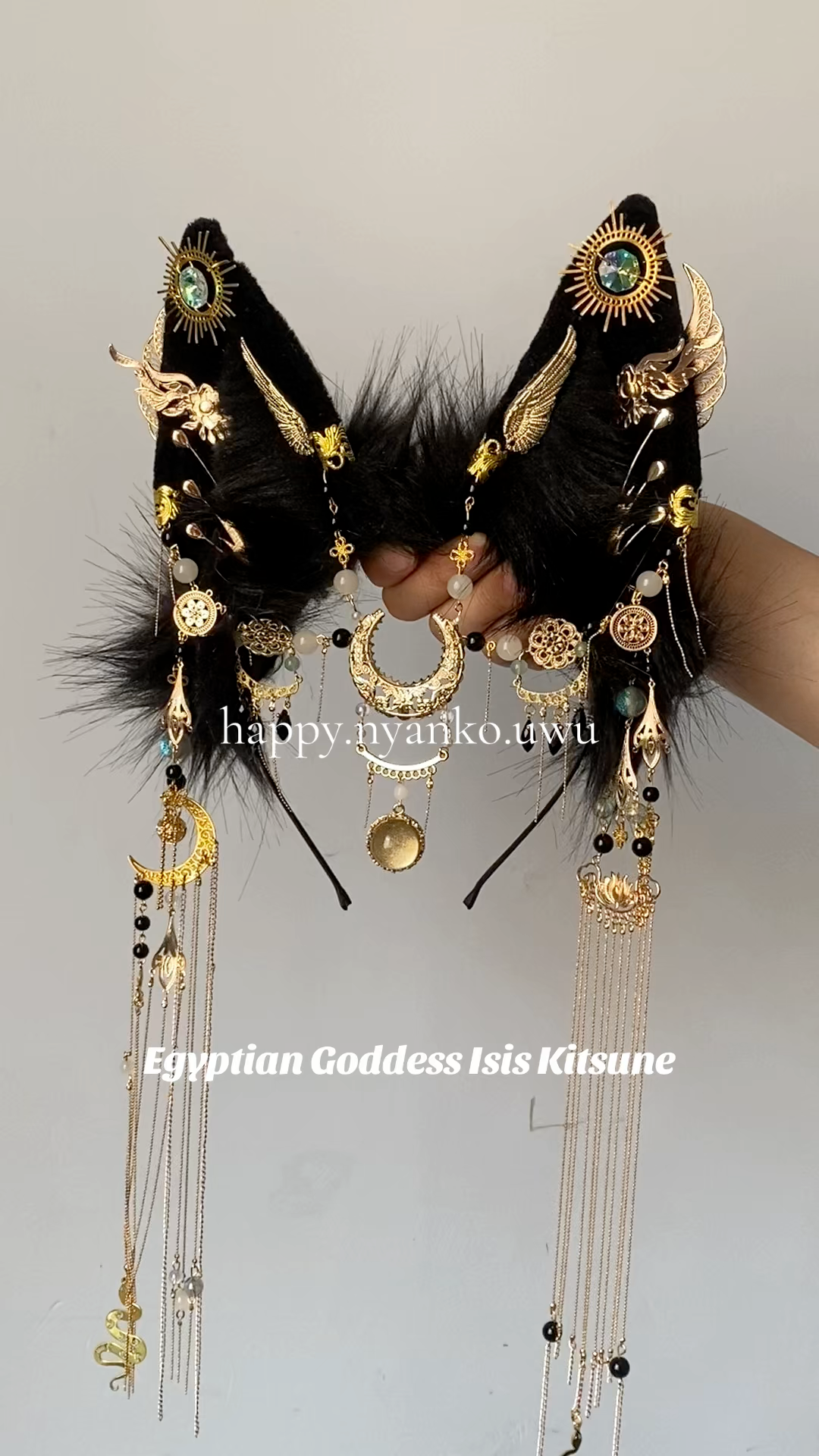 Egyptian Goddess Isis Kitsune (Ears)