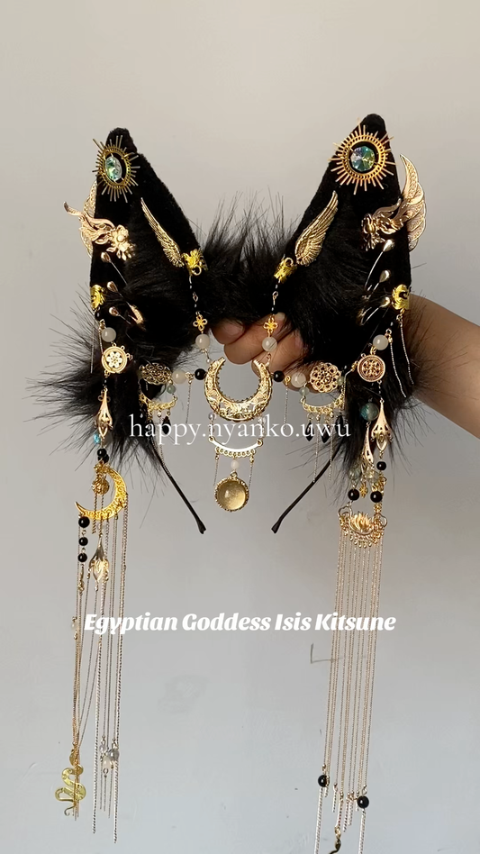 Egyptian Goddess Isis Kitsune (Ears)