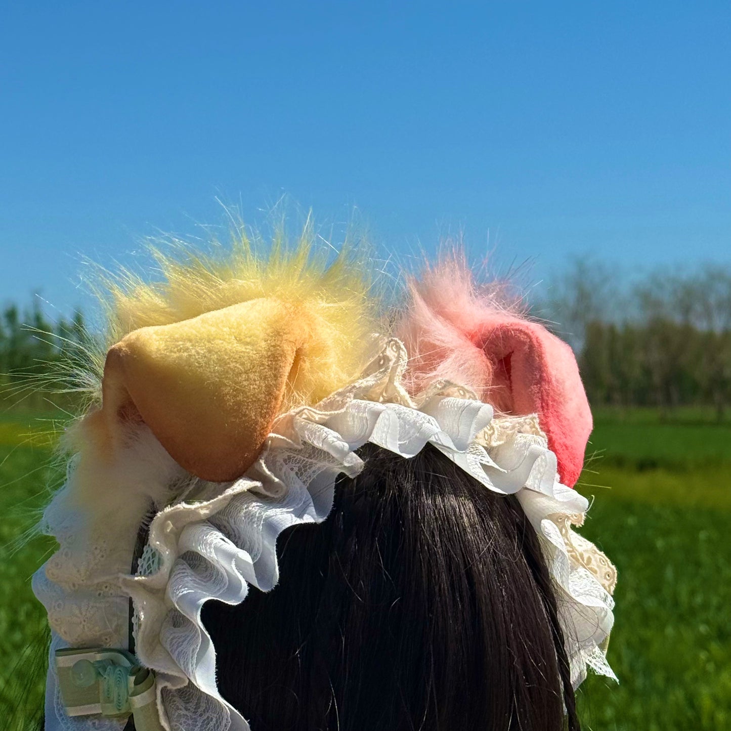 Mickey the Golden Retriever (Candy) Faux Fur Animal Ears Kemonomimi